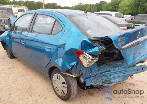 2019 Mitsubishi Mirage G4 Es from USA, damaged, VIN ML32F3FJ2KHF11406